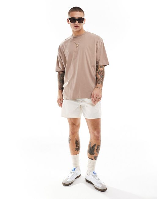 T-shirt oversize à imprimé céleste au dos - marron ASOS pour homme en coloris Natural