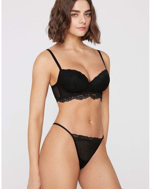 Tezenis Black Glam Rib