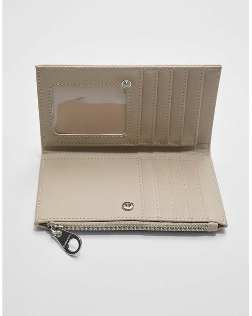 Stradivarius Portemonnee Met Rits in het White