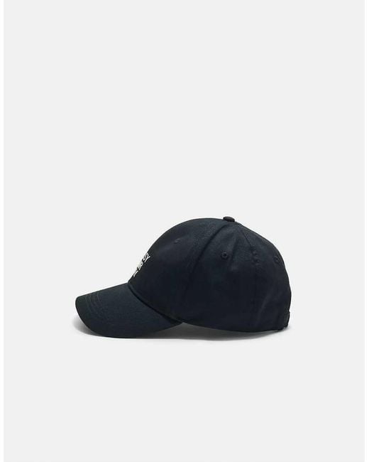 Cappellino Con Scritta Ricamata di Stradivarius in Black