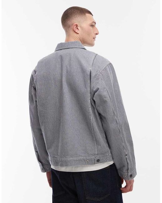 Dickies Gray Hickory Striped Painter Jacket for men