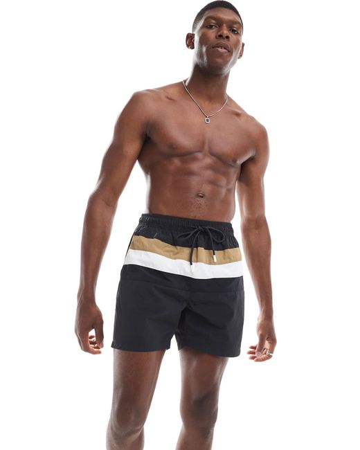 Boss Boss – luis – badeshorts in Gray für Herren