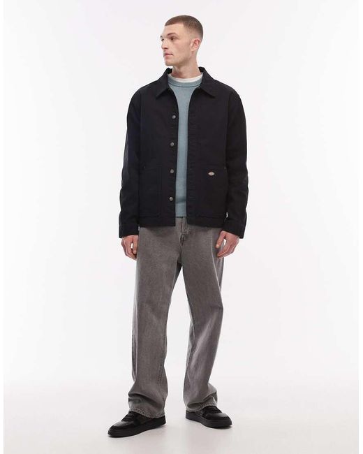 Giacca Barn Sfoderata di Dickies in Black da Uomo