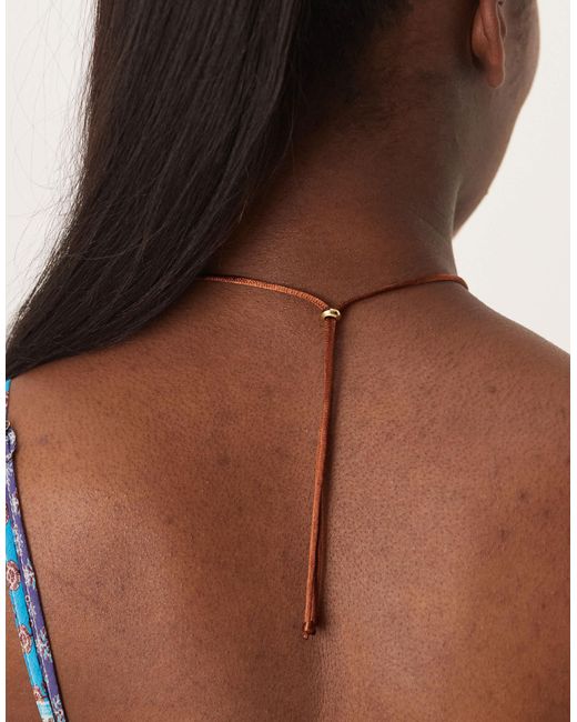 Orelia Brown – vergoldete halskette