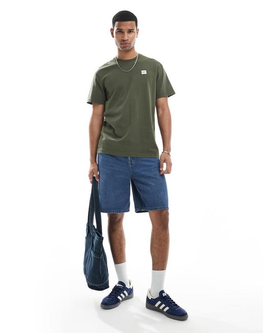 T-Shirt Con Logo di Lee Jeans in Green da Uomo