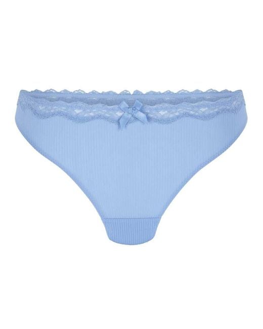 Hunkemöller Blue Lola Thong