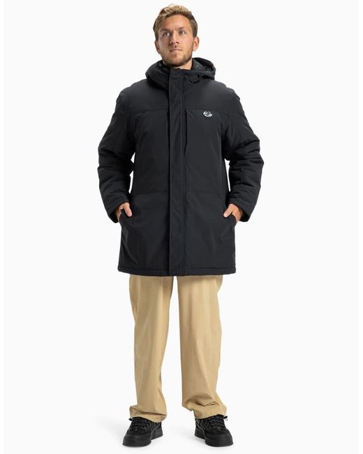 DC Shoes Black Brewberg Parka Jacket for men