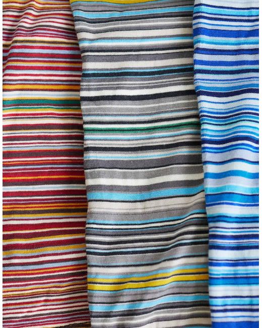 Paul Smith Blue 3 Pack Trunk Signature Stripe for men