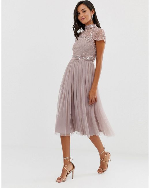 asos casual midi dress