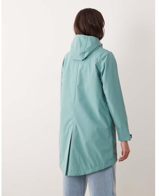 Regatta Blue Waterproof Brindel Pack-It Hooded Jacket