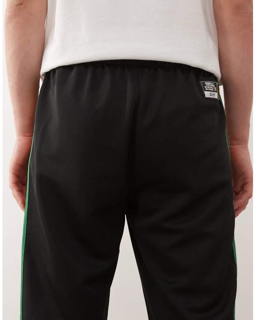 Adidas Originals Black Adidas Football Jamaica Trackpants