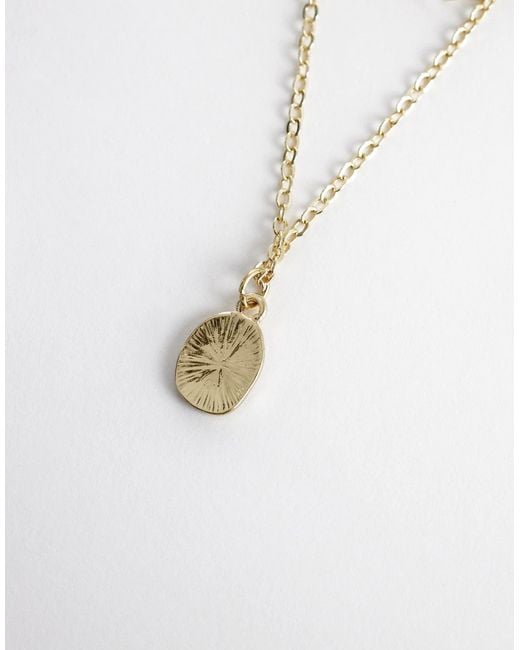 Pieces White Stack Necklace