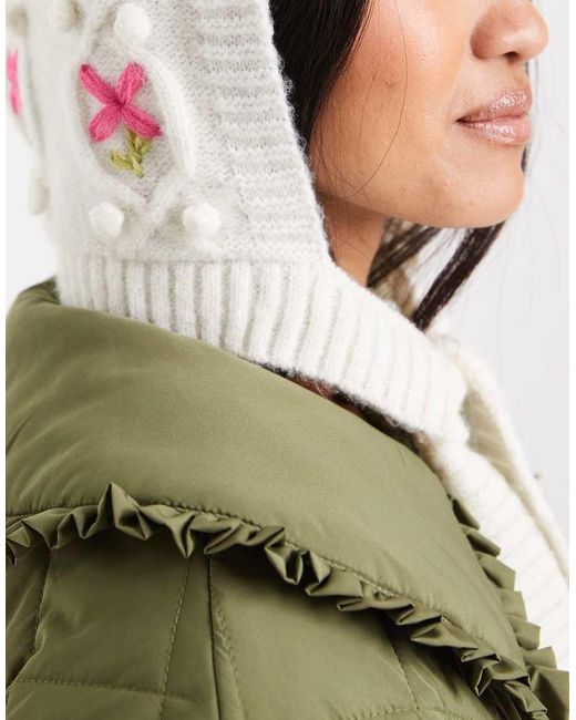 Cuffia di Miss Selfridge in Green