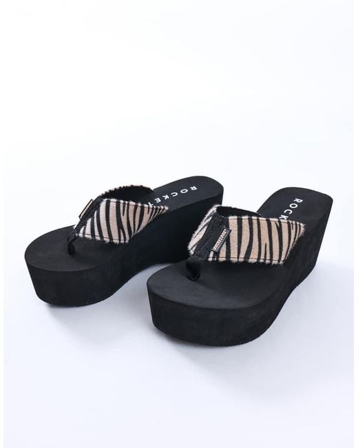 Rocket Dog Black Crush Simba Sandal