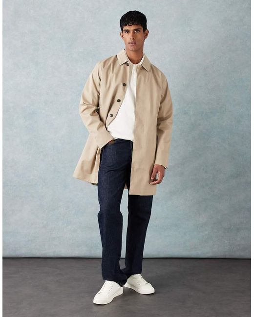 Barbour Gray Lorden Waterproof Mac for men