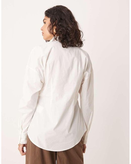 Camicia Stretta di Aware in White