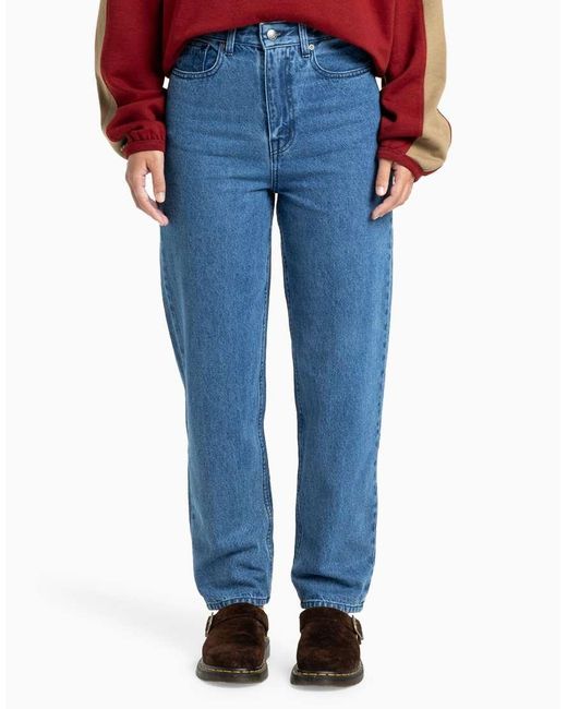 Quiksilver Blue Baggy Carrot Denim Jeans