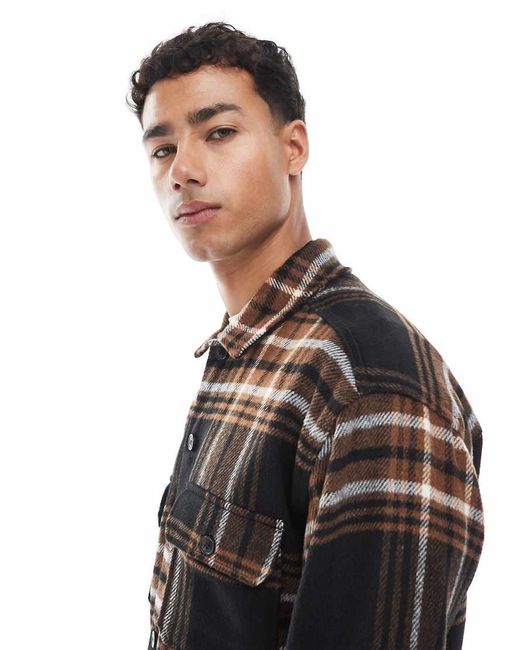 Jack & Jones Black Overshirt for men