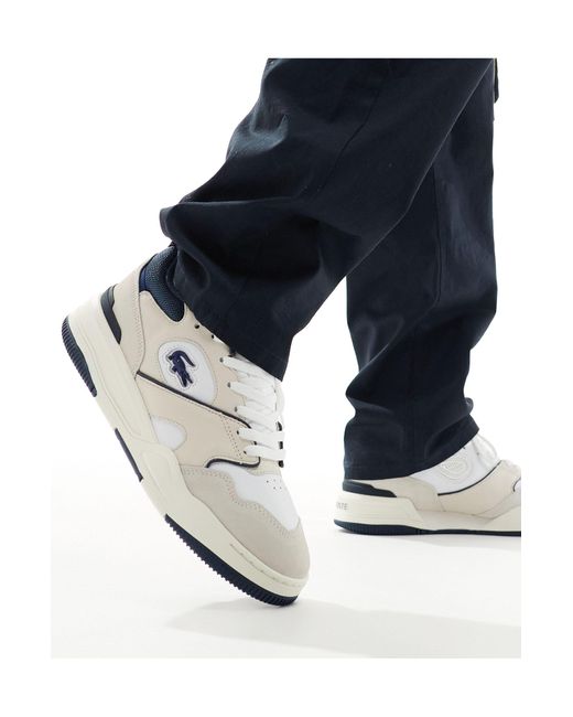 Lacoste – lineshot 124 1 sma – mehrfarbige sneaker in Blue für Herren