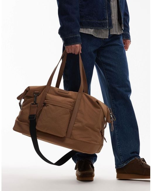 Tommy Hilfiger Blue Casual Tech Duffle Bag for men