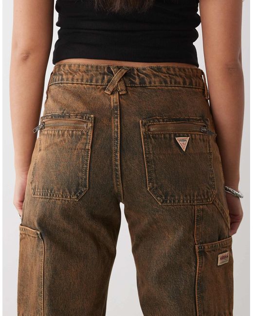 Guess Brown Carpenter Denim Jeans