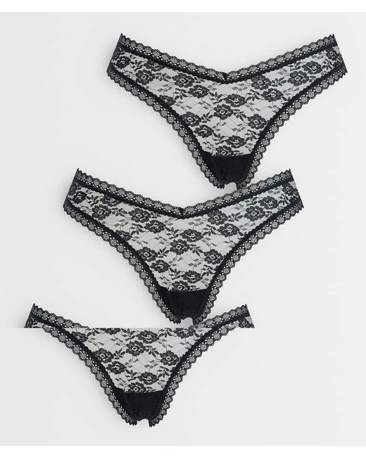 ASOS Set Van 3 Kanten Slips in het Metallic