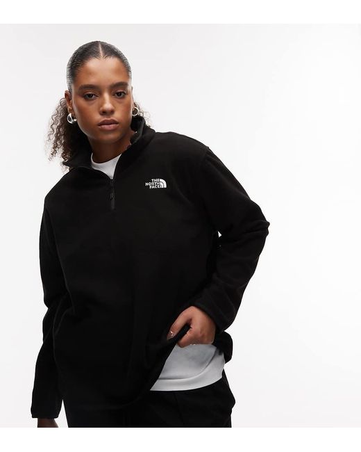 Polar Con Cremallera Corta Glacier De Plus The North Face de color Black