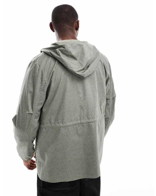 Chaqueta Estampada Reversible Con Capucha De Paul Smith de hombre de color Gray
