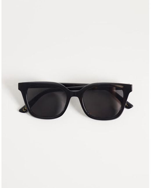 Mango Black Oversized Sunglasses