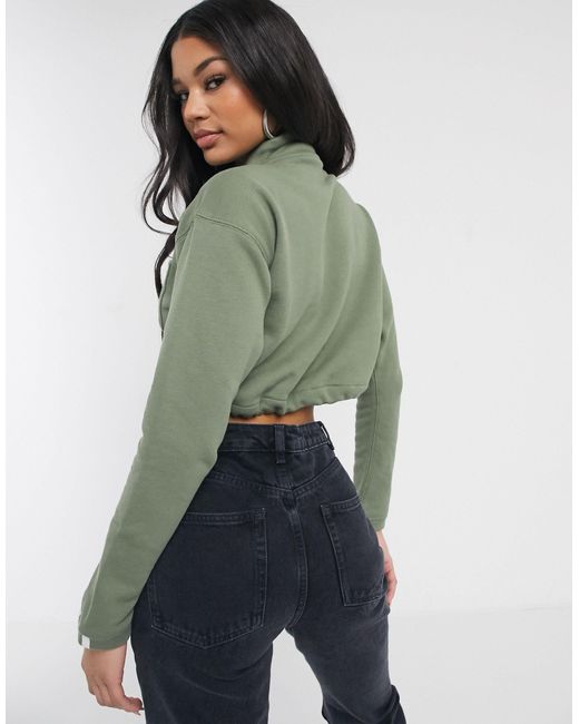 adidas cropped sweat