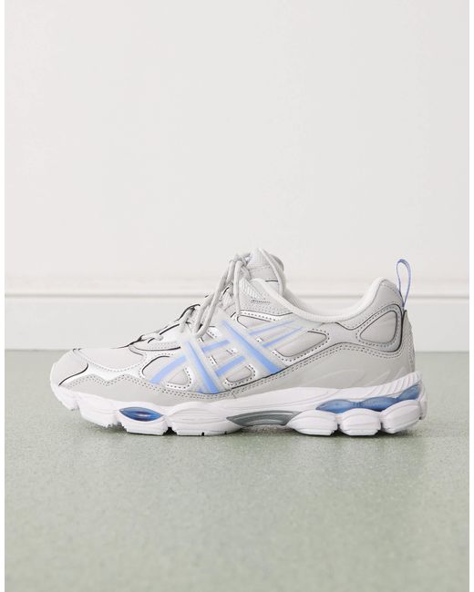 Asics Gray Gel-nyc Utility Trainers for men