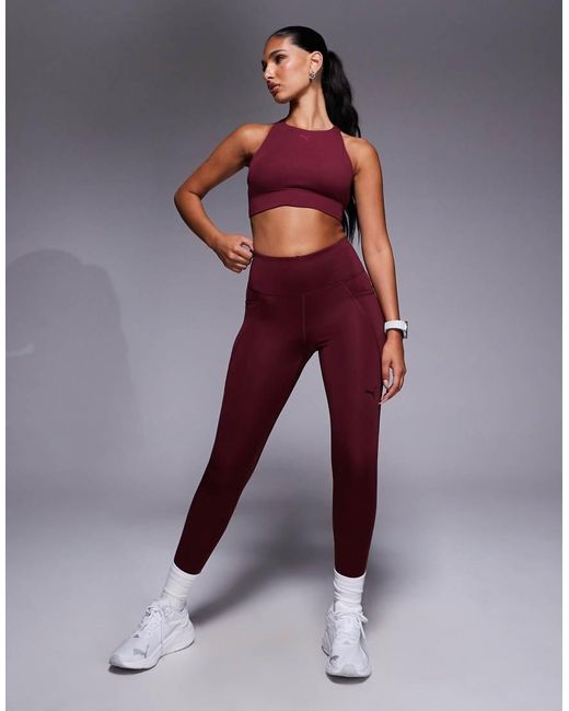 PUMA Purple Shapeluxe High Neck Sports Bra
