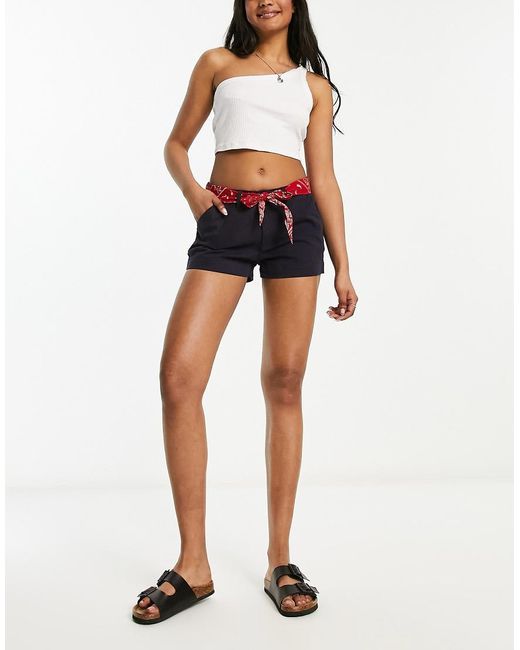 Superdry Blue Vintage Chino Hot Shorts