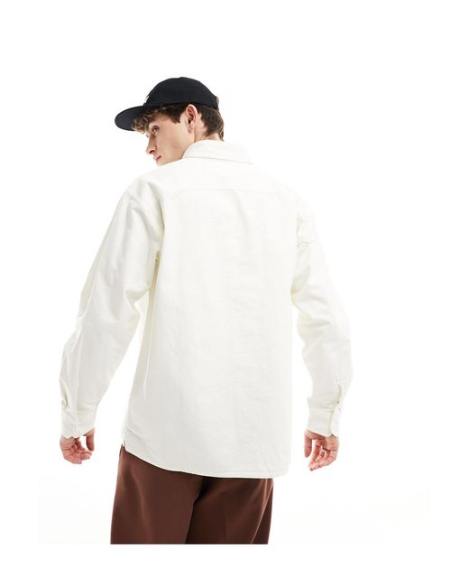 Carhartt White Reno Overshirt for men