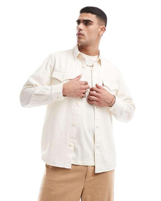 Camicia di Levi's in White da Uomo