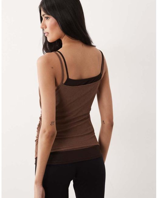 Mango Purple Double Layer Vest
