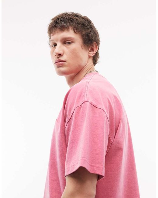 Carhartt Pink Benton T-shirt for men