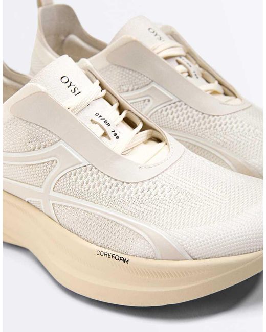 Oysho White Oy/br 700 Running Slippers