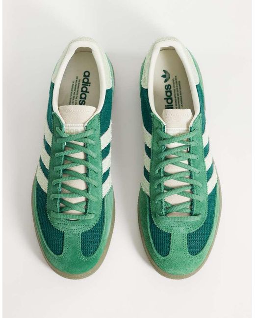 Adidas Originals Green Handball Spezial Sneakers for men