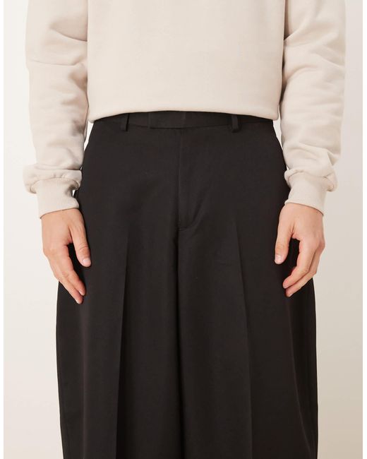 ASOS Black Smart Extreme Tapered Pants for men