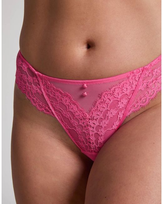 Daisy - string Hunkemöller en coloris Pink