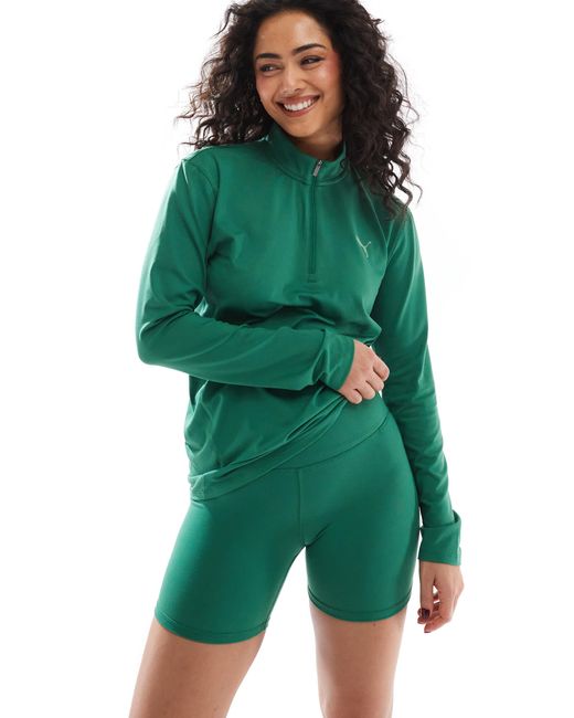 PUMA Green Evolve Training 5" Tight Shorts