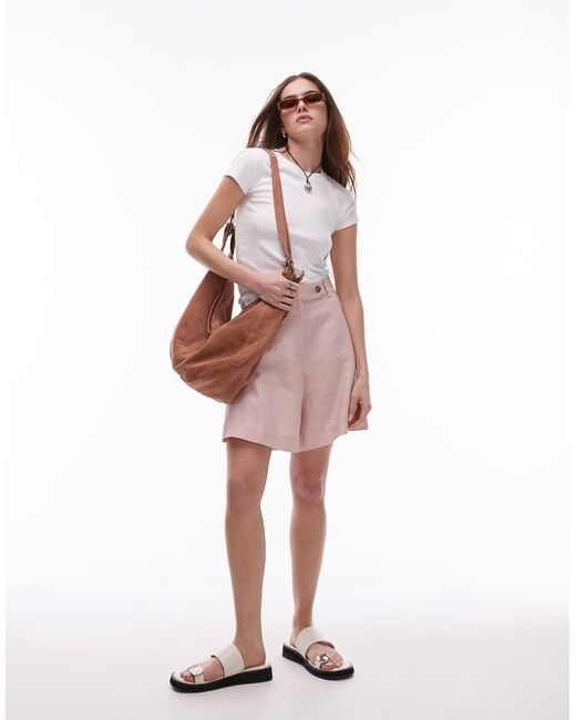 Pantaloncini Bermuda Minimal di & Other Stories in Pink