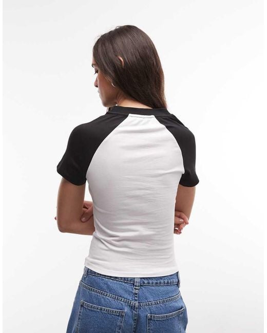 ASOS White X Guinness Baby Tee With Slogan Print