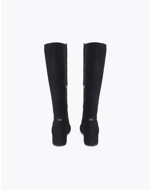 Carvela Kurt Geiger Black Gaia Knee Boots