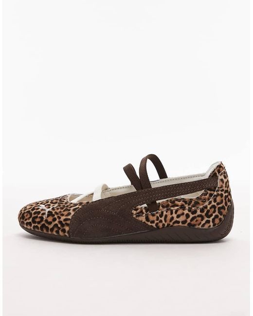 PUMA Black Speedcat Ballet Flats