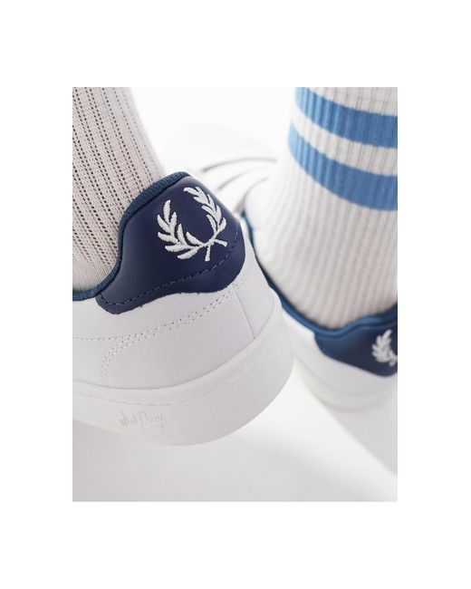 Fred Perry Blue B721 Hook And Loop for men