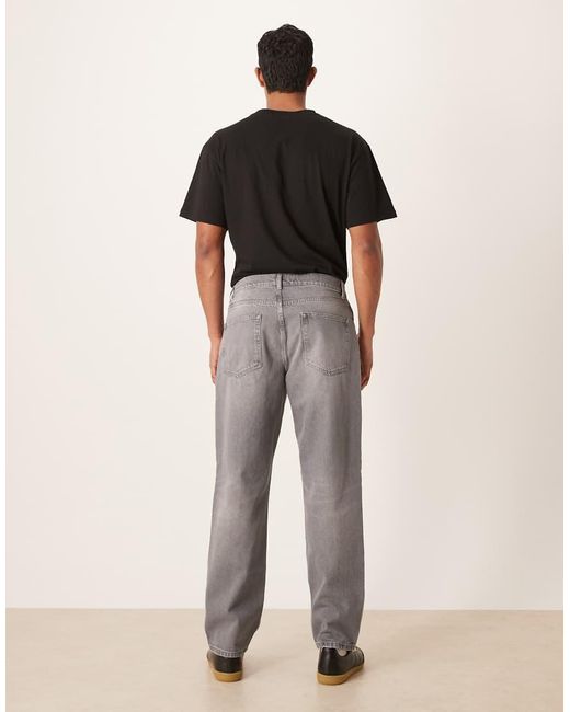 ASOS Natural Straight Jeans for men