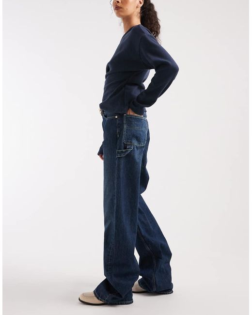 Tommy Hilfiger Blue Tommy Girl Baggy Carpenter Jean