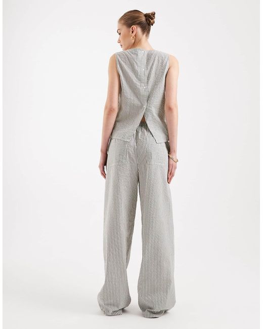 ASOS Gray Pull On Pants